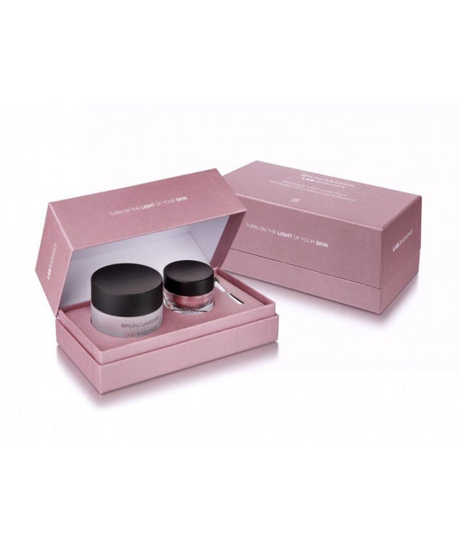 2021 Limited Edition Set Bruno Vassari: Lab Radiance, Niacinamide, Illuminating, Cream, For Face/Neck &amp; Decolette, 50 ml + Lab Radiance, Day, Eye Cream, 15 ml