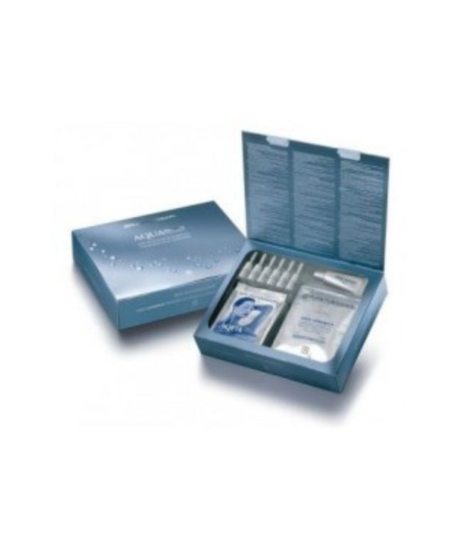 Aqua Genomics Set Bruno Vassari: Enzymatic, Peeling, Cream, For Face + Hydratant Concentrate, Hyaluronic Acid, Hydrating, Serum, For Face ml + Aqua Genomics, Sea Minerals, Nourishing, Cream Mask, For Face ml + Aqua Sorbet, Hyaluronic Acid, Hydrating, Ric