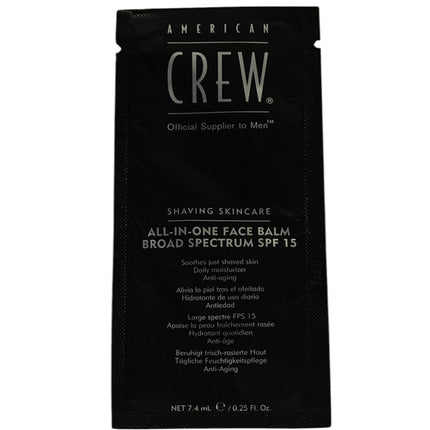 American Crew, Broad Spectrum, Anti-Ageing, After-Shave Balm, 7.4 ml *Sample
