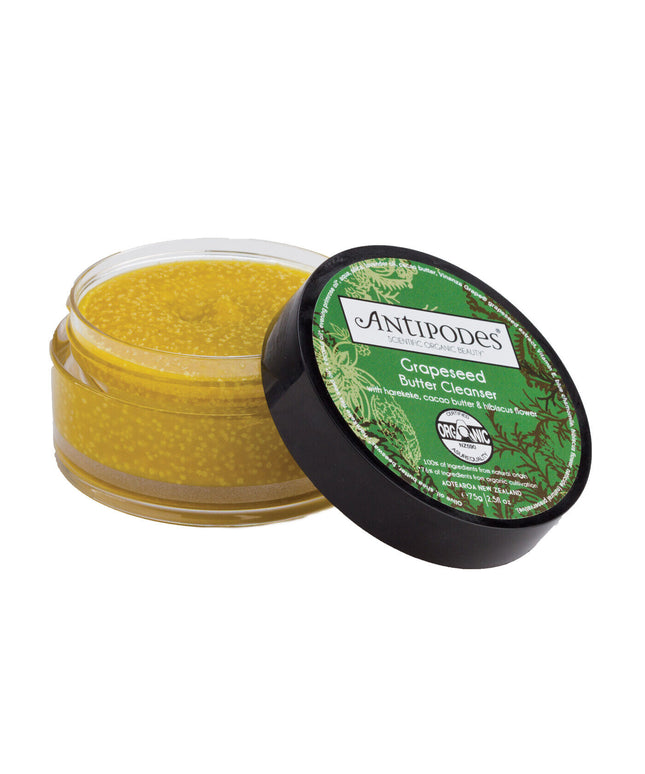 Antipodes, Grapeseed, Exfoliating, Cleansing Butter, For Face, 75 g