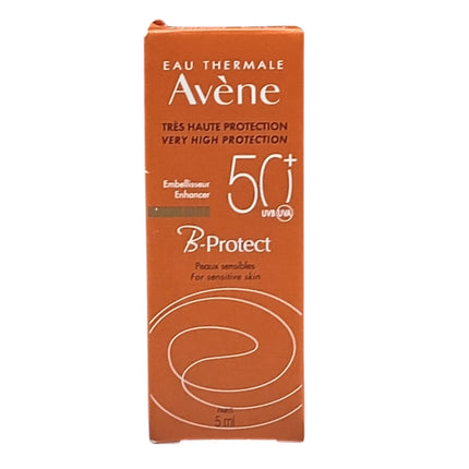 Avene, B-Protect, Paraben-Free, Sunscreen Cream, For Face &amp; Neck, SPF 50+, 5 ml *Sample