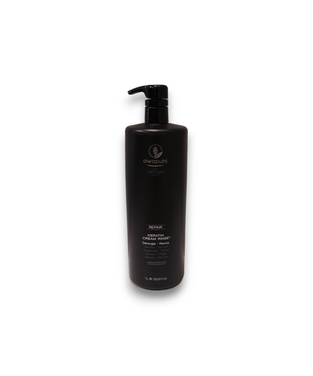 Awapuhi Wild Ginger By Paul Mitchell, Repair, Keratin, Hair Cream Conditioner, Revive, 1000 ml