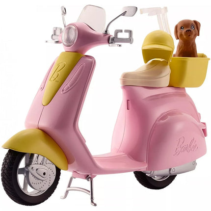 Barbie by Mattel, Barbie, Accessory with Puppy, Scooter, 3+ years