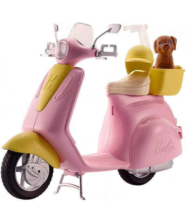 Barbie by Mattel, Barbie, Accessory with Puppy, Scooter, 3+ years