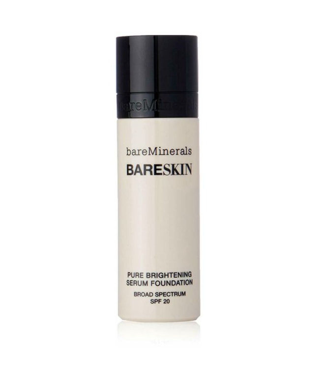 BareMinerals, BareSkin, Paraben-Free, Brightening, Serum Foundation, 01, Porcelain, SPF 20, 30 ml
