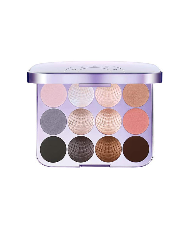 Becca, Pearl Glow Shimmering, Shimmering, Eye Palette, 12 Shades, 3.3 g