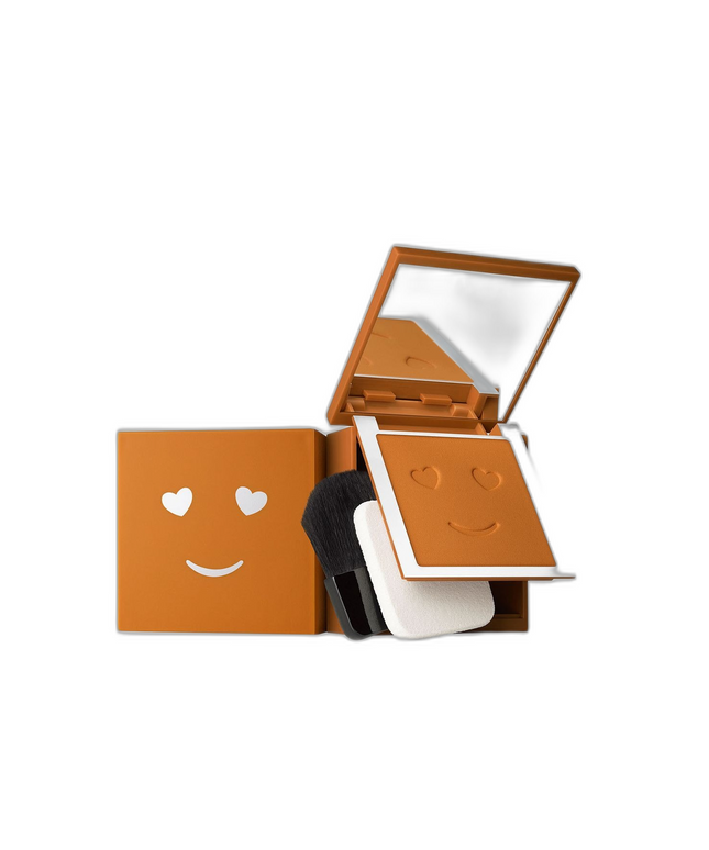 Benefit, Hello Happy Velvet, Mattifying, Compact Foundation, 10, Dark, 7 g