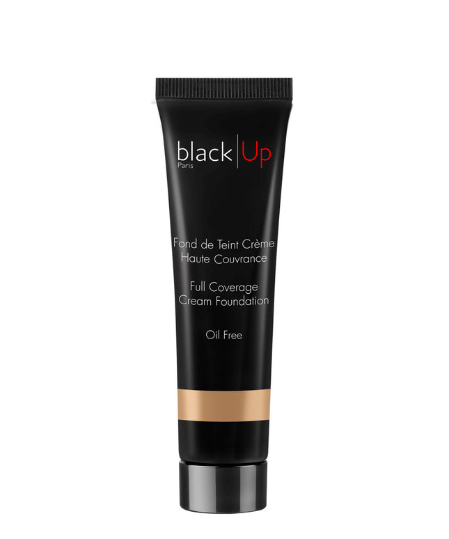 Black Up, Black Up, Full Cover, Cream Foundation, 01, 30 ml