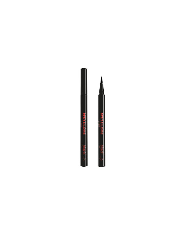 Black Up, M’eye Love, Waterproof, Precise, Gel Pencil Eyeliner, Black, 1 g