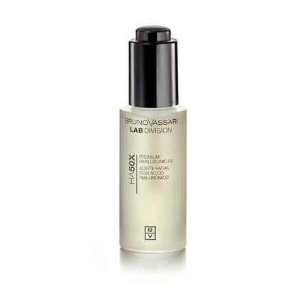 Bruno Vassari, Lab Division, Hyaluronic Acid, Anti-Wrinkle, Daily, Oil, For Face/Neck &amp; Decolette, 30 ml