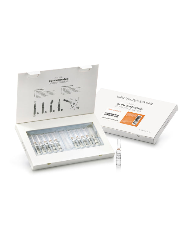 Set, Bruno Vassari, The Basics, Salicylic Acid, Moisturizing, Concentrate, For Face, 10 pcs, 2 ml