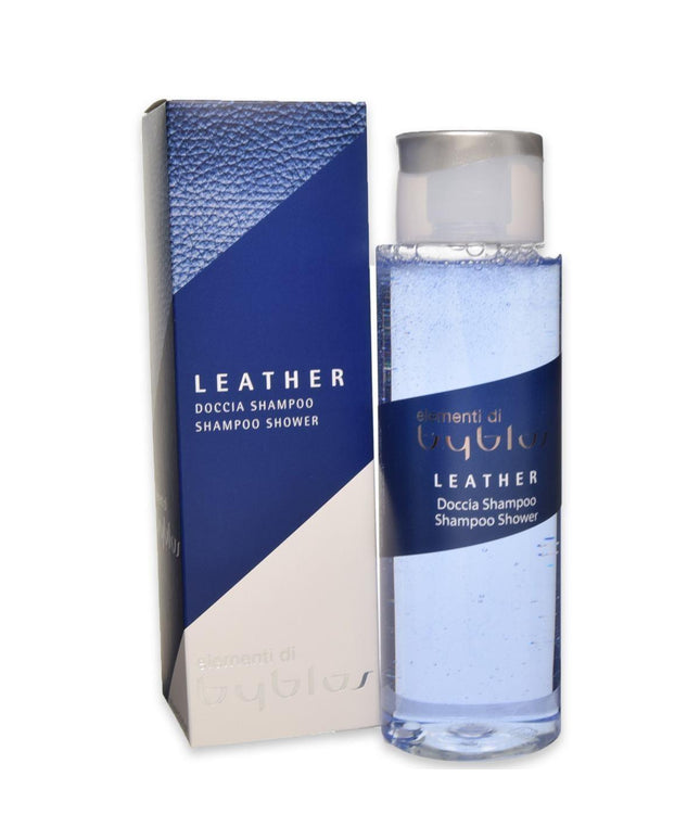 Byblos, Leather, Shower Gel &amp; Shampoo 2-In-1, 400 ml