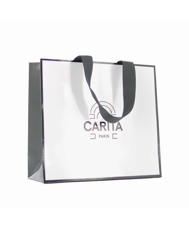 Carita Paris, Carita, Shopping, GWP Cardboard Bag, Ivory, Size S