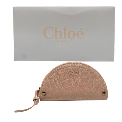 Chloe, Textile Makeup Bag, Pink