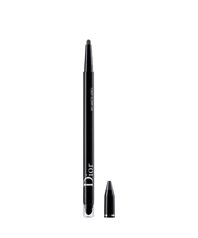 Christian Dior, Diorshow On Stage, Waterproof, Double-Ended, Kohl Eyeliner, 061, Grey, 1.2 g