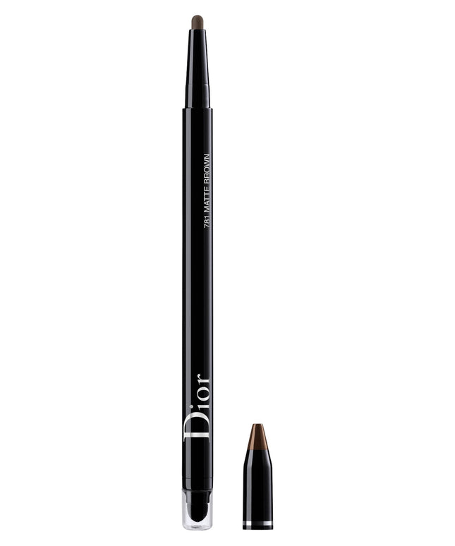 Christian Dior, Diorshow On Stage, Waterproof, Double-Ended, Kohl Eyeliner, 781, Intense Brown, 1.2 g