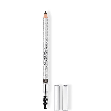 Christian Dior, Diorshow, Waterproof, Double-Ended, Eyebrow Cream Pencil &amp; Brush 2-In-1, 05, Black, 1.19 g