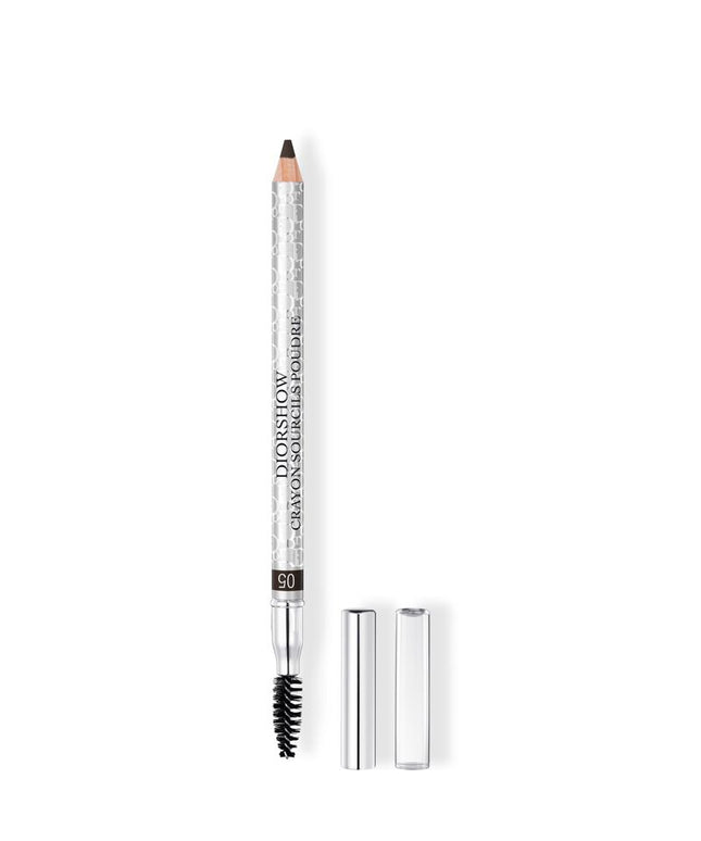 Christian Dior, Diorshow, Waterproof, Double-Ended, Eyebrow Cream Pencil &amp; Brush 2-In-1, 05, Black, 1.19 g