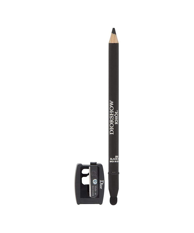 Christian Dior, Diorshow, Waterproof, Double-Ended, Kohl Eyeliner, 099, Black, 1.4 g