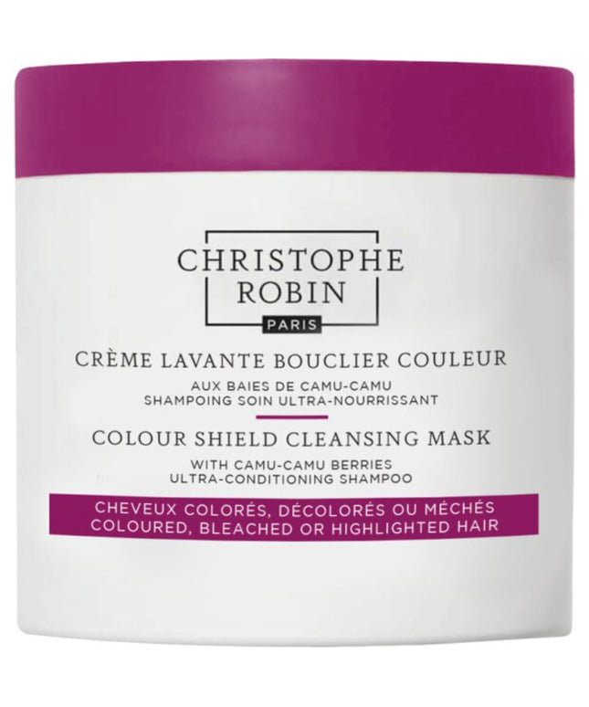 Christophe Robin, Colour Shield, Camu-Camu Berries, Hair Treatment Shampoo, For Nourishing, 250 ml