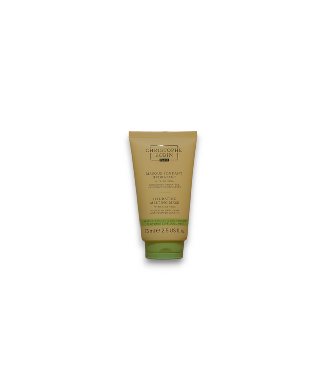 Christophe Robin, Hydrating , Aloe Vera, Hair Treatment Cream Mask, For Hydration, 75 ml