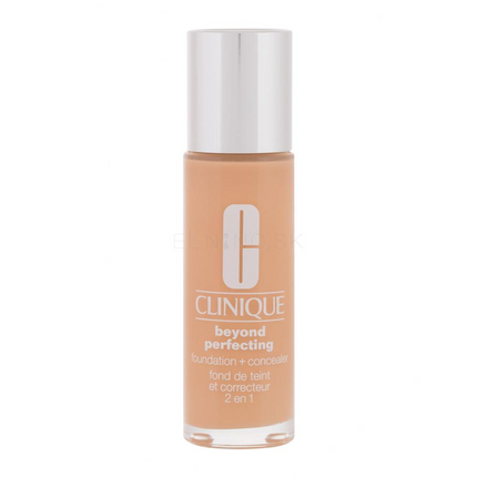 Clinique, Beyond Perfecting, Paraben-Free, Matte Finish, Liquid Foundation &amp; Concealer 2-In-1, CN 20, Fair, 30 ml *Tester