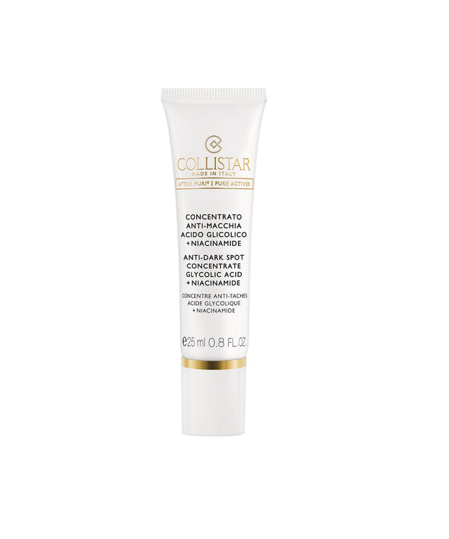 Collistar, Pure Actives, Glycolic Acid &amp; Niacinamide, Anti-Dark Spots, Concentrate, For Face, 25 ml