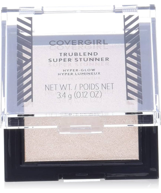 Covergirl, Trublend Super Stunner, Highlighting, Blush Highlighter Compact, Blue Pearl, 3.4 g