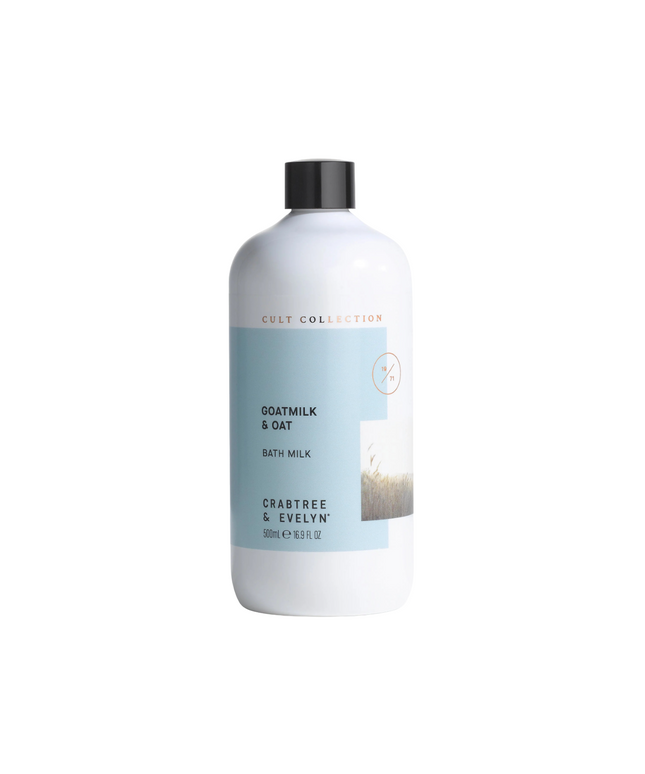 Crabtree &amp; Evelyn, Goatmilk &amp; Oat, Soothing, Bath Milk, 500 ml
