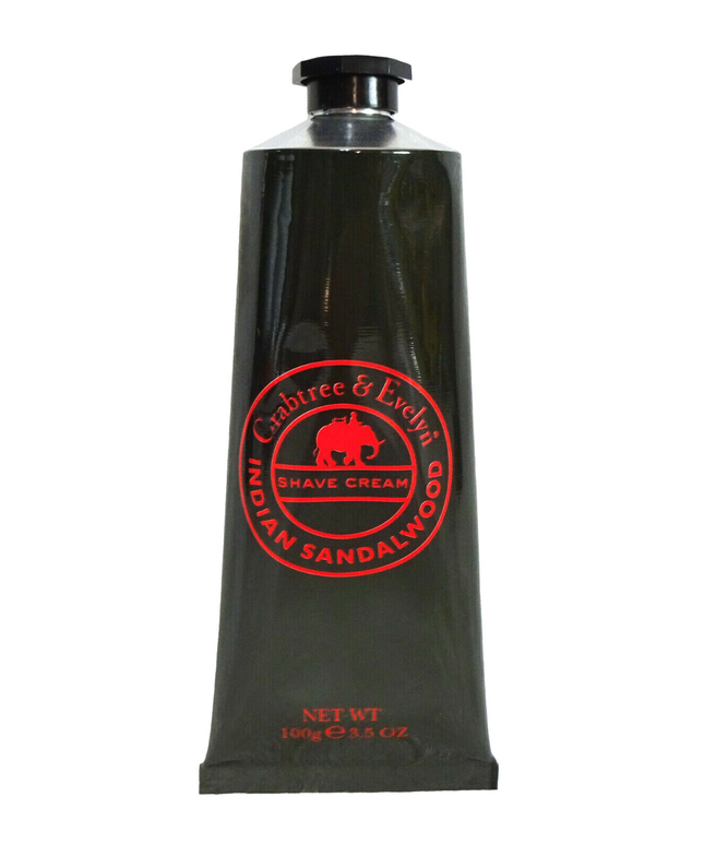 Crabtree &amp; Evelyn, Indian Sandalwood, Pre-Shaving Cream, 50 g