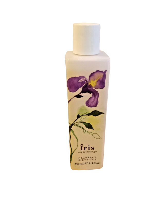 Crabtree &amp; Evelyn, Iris, Cleansing, Shower Gel, For All Skin Types, 250 ml *Tester