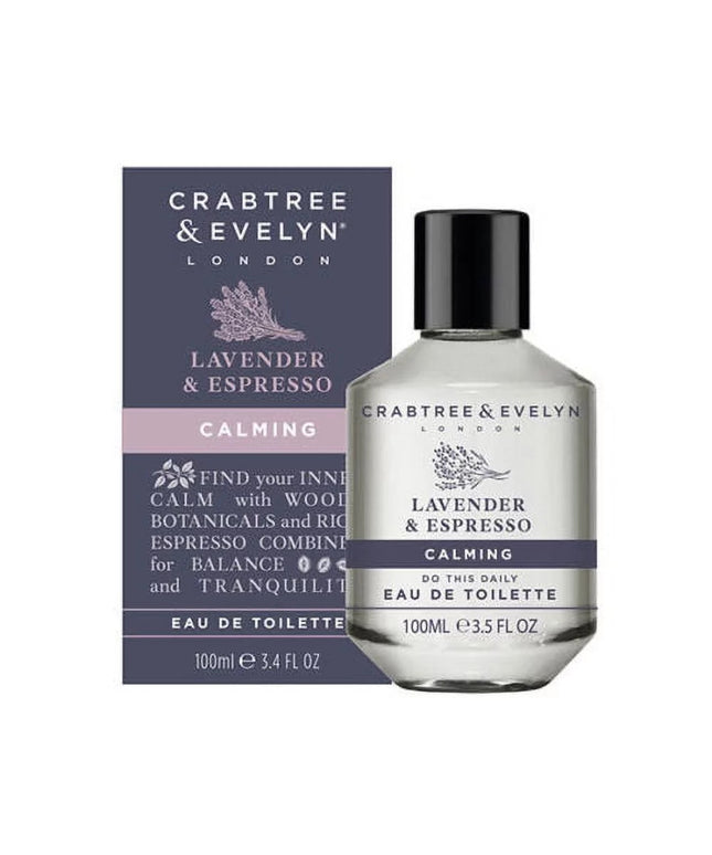 Crabtree &amp; Evelyn, Lavender &amp; Espresso, Eau De Toilette, For Women, 100 ml