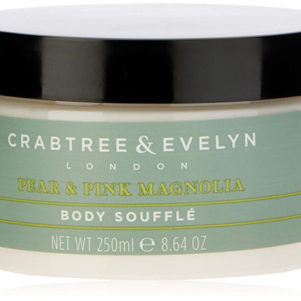 Crabtree &amp; Evelyn, Pear &amp; Pink Magnolia, Hydrating, Body Souffle, 250 g