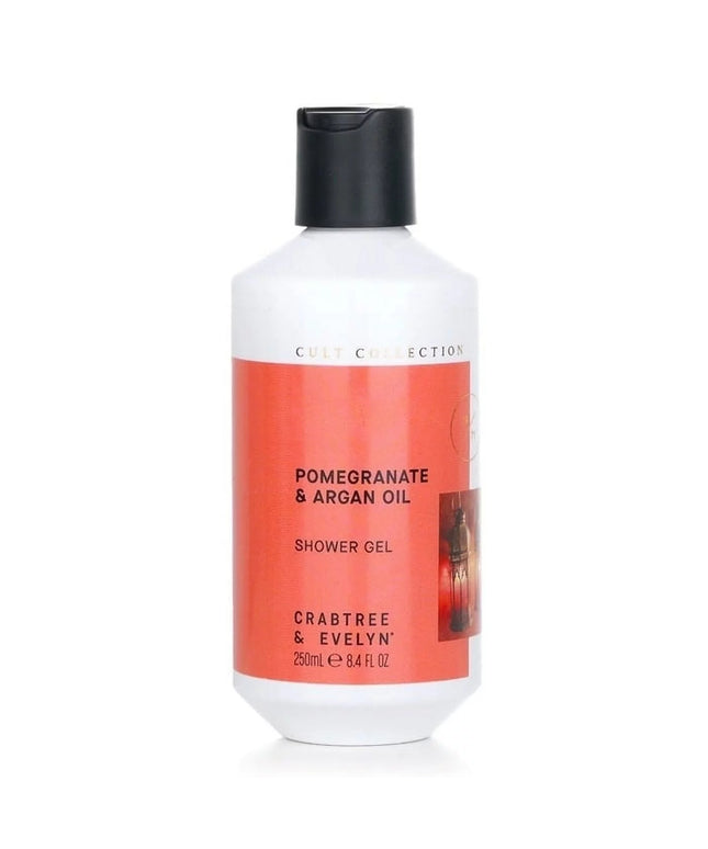 Crabtree &amp; Evelyn, Pomegranate &amp; Argan, Nourishing, Shower Gel, For All Skin Types, 250 ml