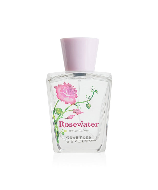 Crabtree &amp; Evelyn, Rosewater, Eau De Toilette, For Women, 100 ml