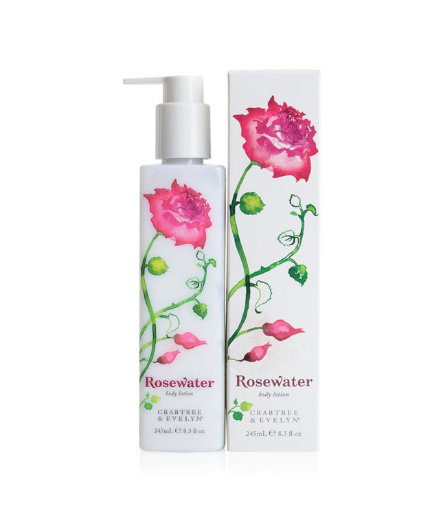 Crabtree &amp; Evelyn, Rosewater, Moisturizing, Body Lotion, 245 ml