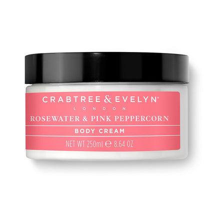 Crabtree &amp; Evelyn, Rosewater, Nourishing, Body Cream, 200 ml *Tester