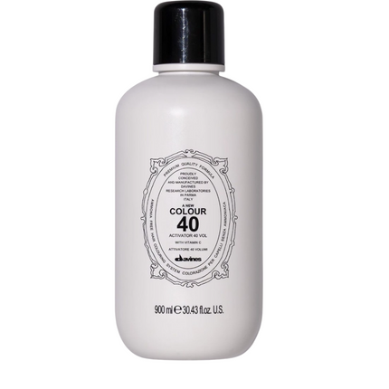 Davines, A New Colour, Hydrogen Peroxide, Hair Colour Activator Lotion, Hydrating &amp; Color Protecting, 40 vol, 900 ml