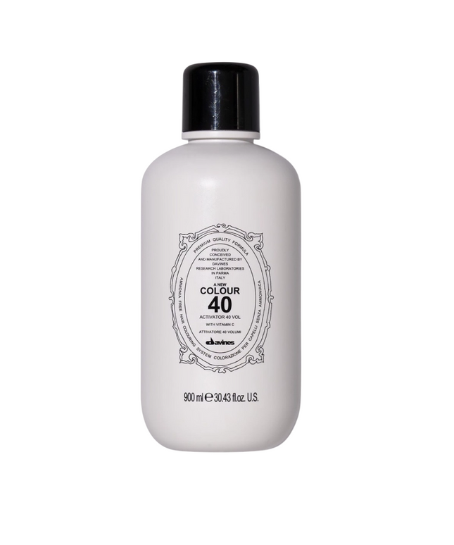 Davines, A New Colour, Hydrogen Peroxide, Hair Colour Activator Lotion, Hydrating &amp; Color Protecting, 40 vol, 900 ml