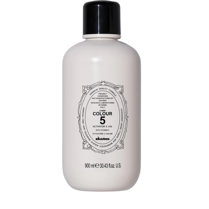 Davines, A New Colour, Hydrogen Peroxide, Hair Colour Activator Lotion, Hydrating &amp; Color Protecting, 5 vol, 900 ml