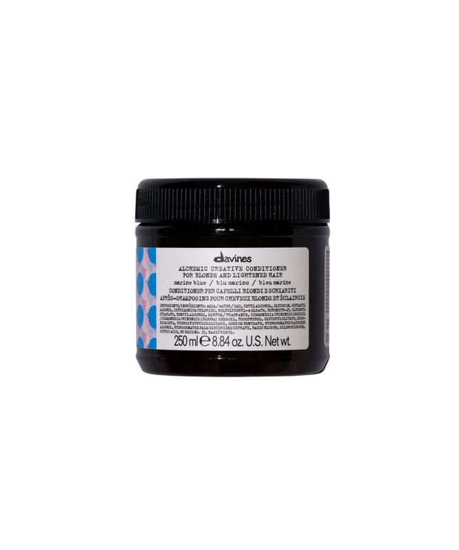 Davines, Alchemic, Hair Colour Conditioner,  Marine Blue, Enhances Color Vibrancy, 250 ml