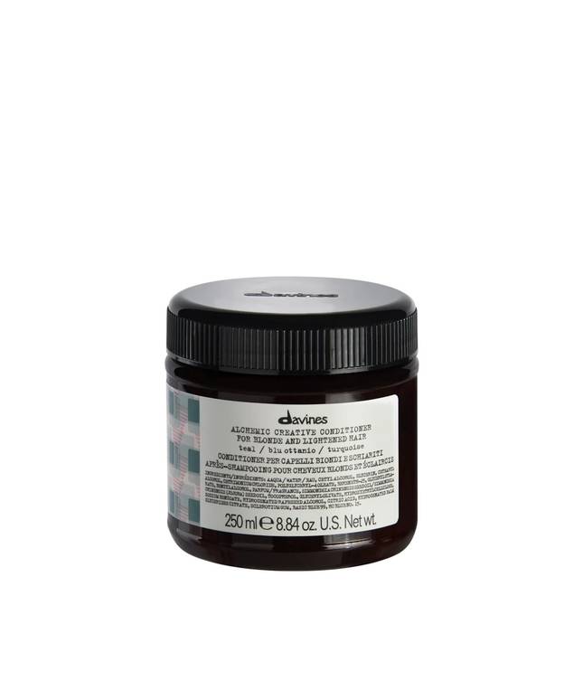 Davines, Alchemic, Hair Colour Conditioner,  Teal Blue, Enhances Color Vibrancy, 250 ml