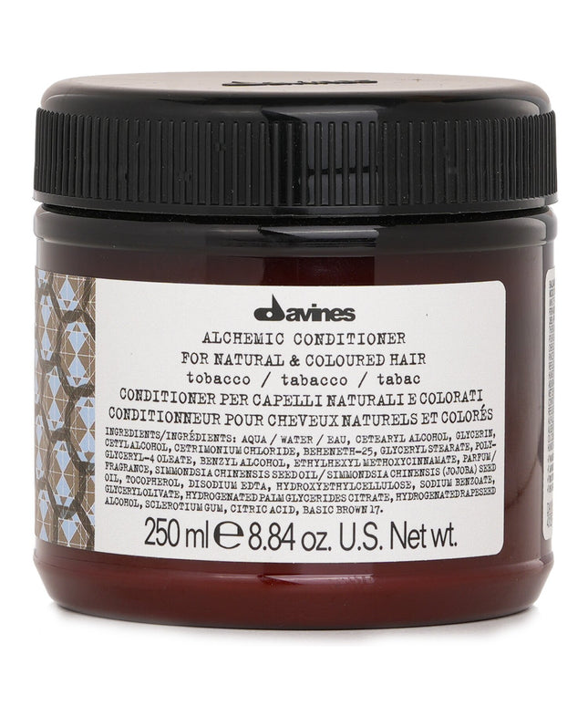 Davines, Alchemic, Hair Colour Conditioner,  Tobacco, Enhances Color Vibrancy, 250 ml