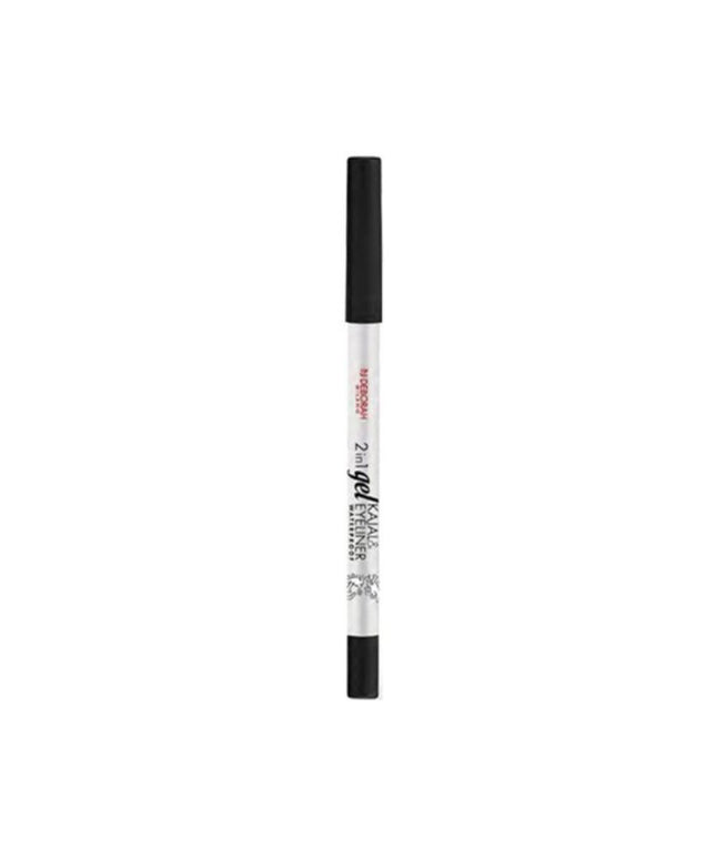 Deborah, Deborah, Waterproof, Eyeshadow &amp; Kajal Eyeliner 2-In-1, Black