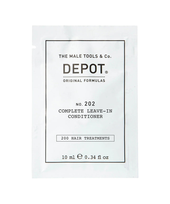 Depot, 200 Hair Treatments No. 202, Botanical Complex, Hair Leave-In Conditioner, For Hydration, 10 ml