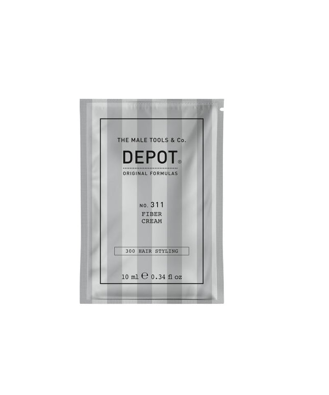 Depot, 300 Hair Stylings No. 311, UV Filter, Hair Styling Cream, Medium Hold, 10 ml