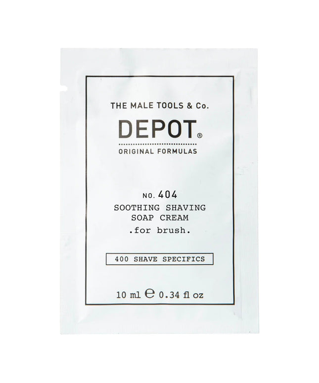 Depot, 400 Shave Specifics No. 404 , Allantoin, Soothing, Shaving Soap Cream, 10 ml