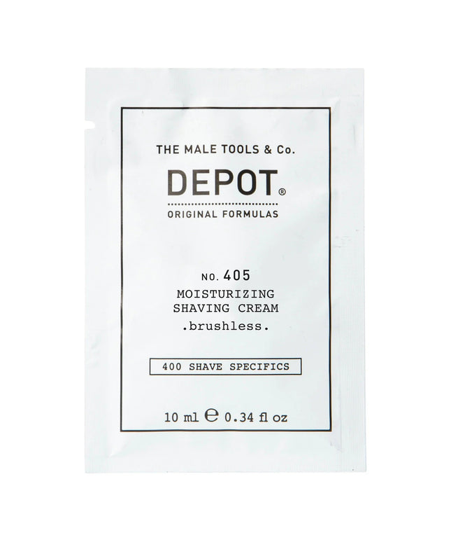 Depot, 400 Shave Specifics No. 405, Allantoin, Moisturizing, Shaving Cream, 10 ml