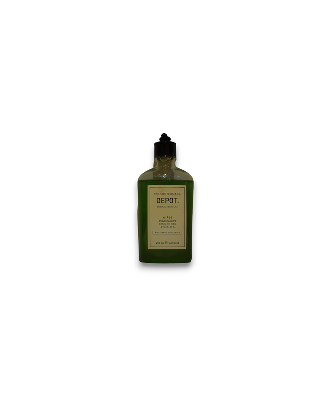 Depot, 400 Shave Specifics No. 406, Menthol, Softening &amp; Refreshing, Shaving Gel, 200 ml