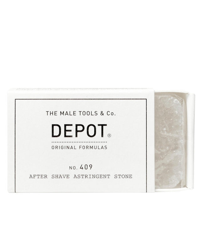 Depot, 400 Shave Specifics No. 409, Potassium Alum, Soothing, After-Shave Astringent Stone, 90 g